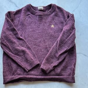 BabyGap Crewneck Sweater in Heathered Plum